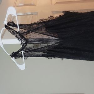 Express lace one piece jumpsuit size lg